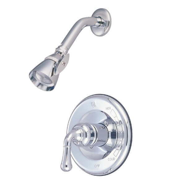 Shower Faucet, 2, Wall Mount, Polished Chrome